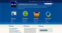 Desktop Screenshot of eluaproject.net