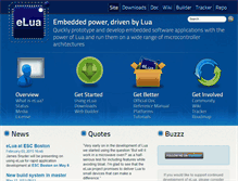 Tablet Screenshot of eluaproject.net